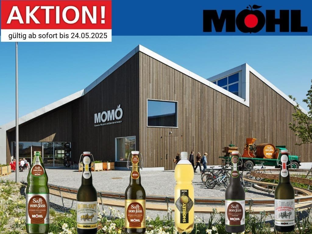 Möhl Aktion – nur bis am 24. Mai 2025
