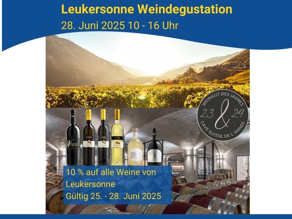 Die Leukersonne strahlt weiter!