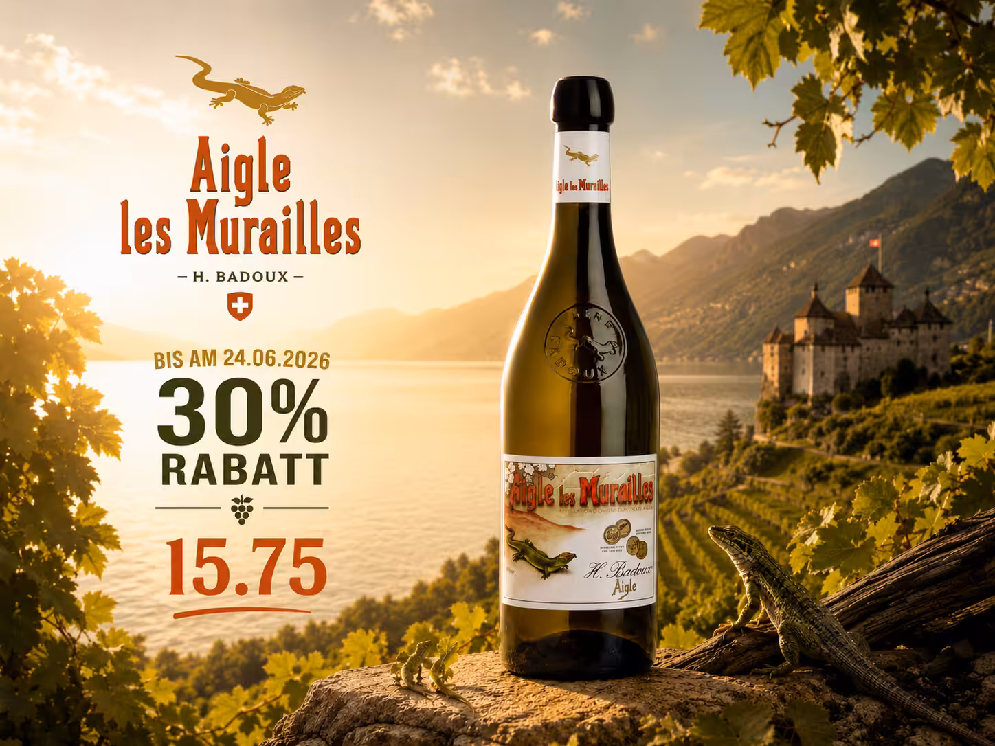 Aigle les Murailles – 30% Aktion