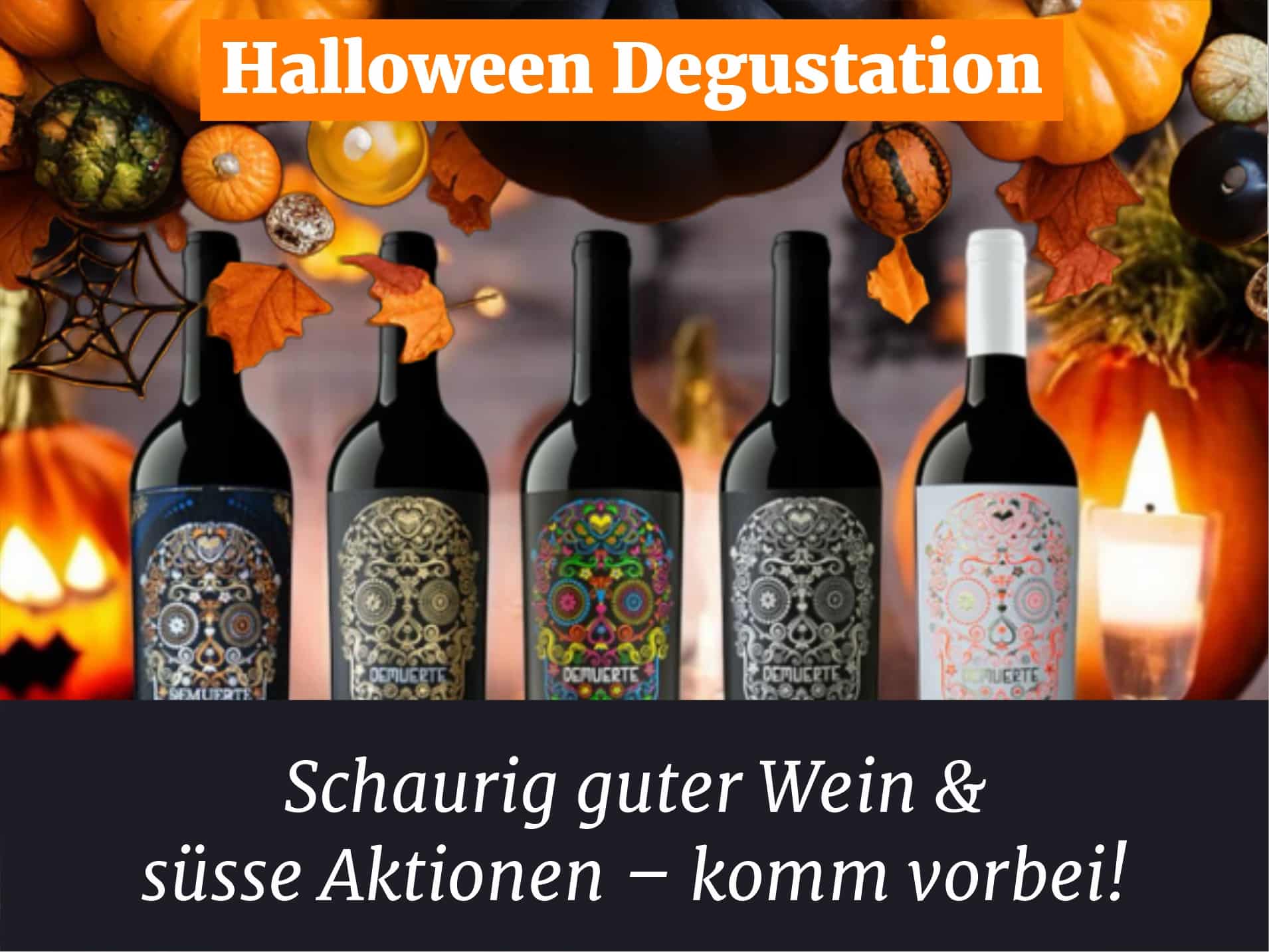 🎃 Halloween-Degustation im Bünten-Chäller 🎃