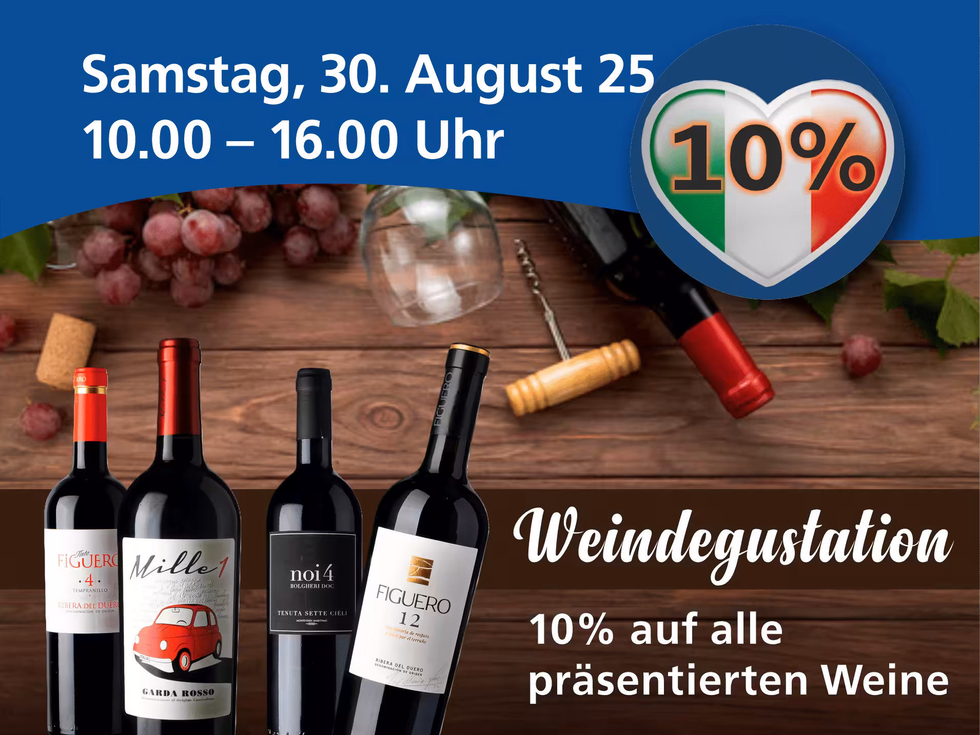 Weindegustation im Bünten Chäller