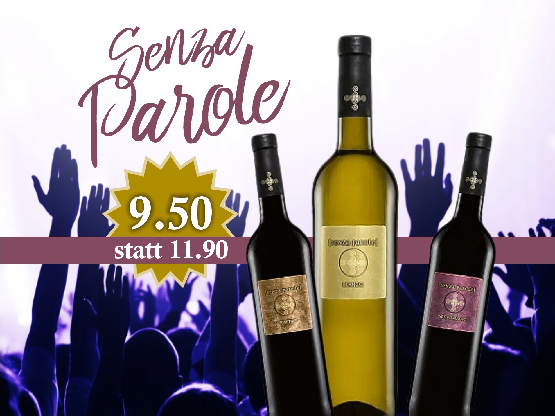 🍷 Senza Parole zum Aktionspreis!