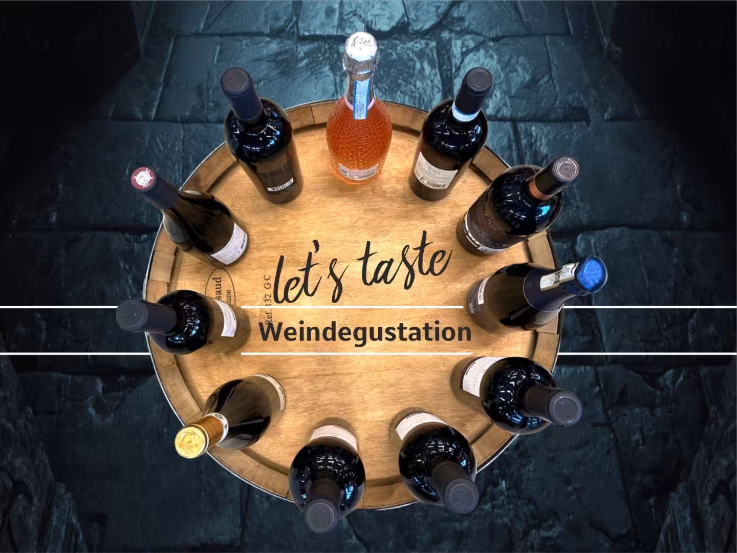 Weindegustation im Bünten-Chäller
